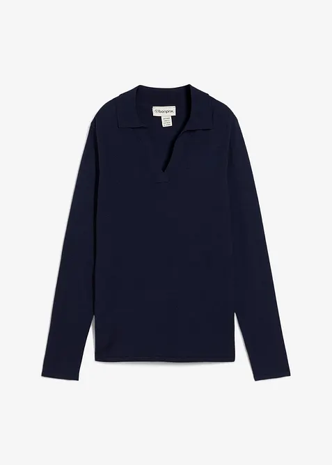 Polo en fine viscose, bonprix