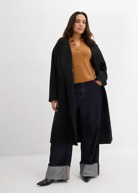 Polo en fine viscose, bonprix