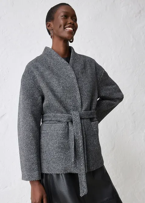 Veste avec laine, bonprix