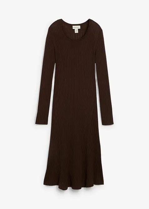 Robe pull en laine mérinos, bonprix