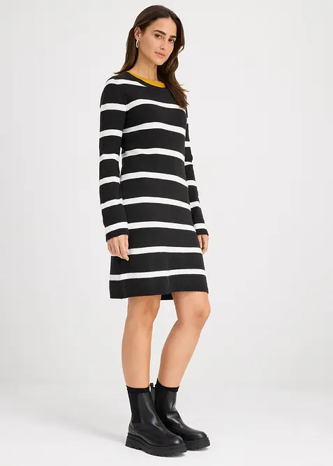 Robe près du corps en maille, bonprix