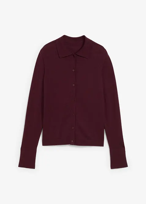 Gilet doux en fine laine mélangée, bonprix