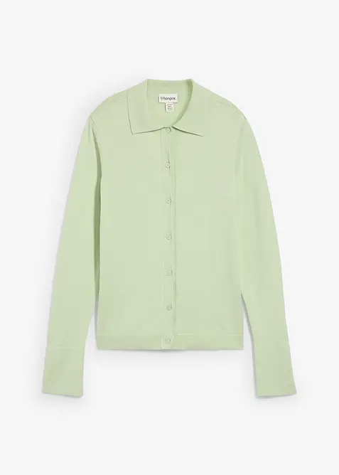 Gilet doux en fine laine mélangée, bonprix