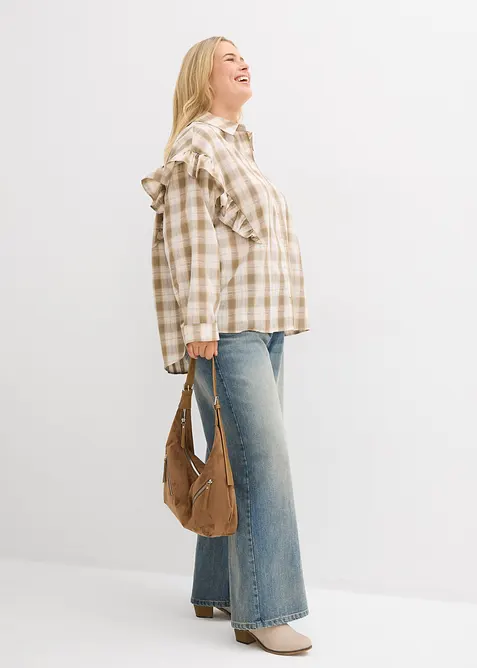 Chemisier à volants, bonprix