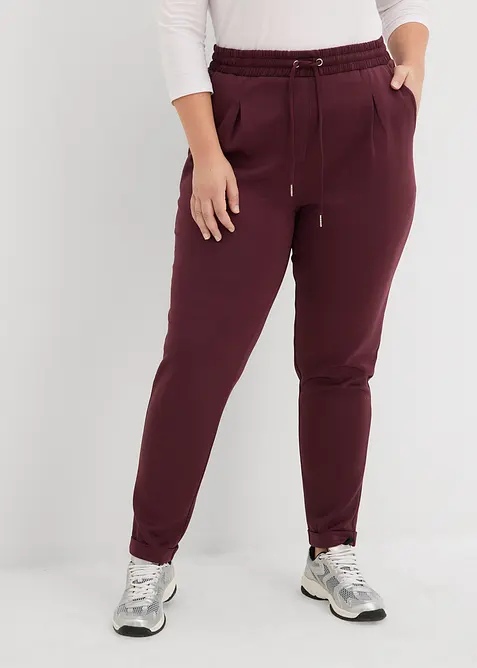 Pantalon chino en néoprène, bonprix