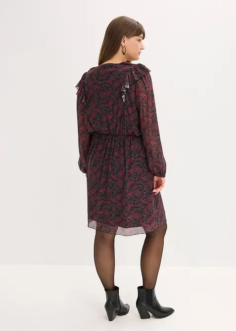 Robe en jersey mesh, bonprix