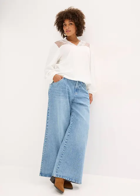 Blouse manches longues, bonprix