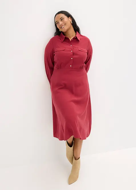 Robe à col chemise, bonprix