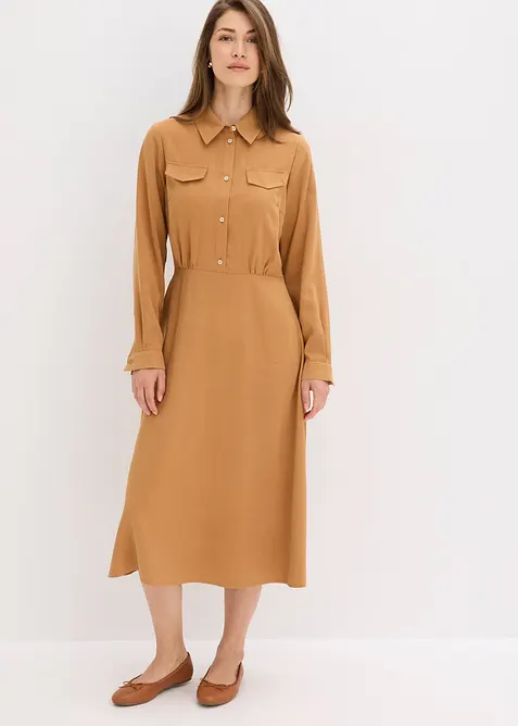 Robe à col chemise, bonprix