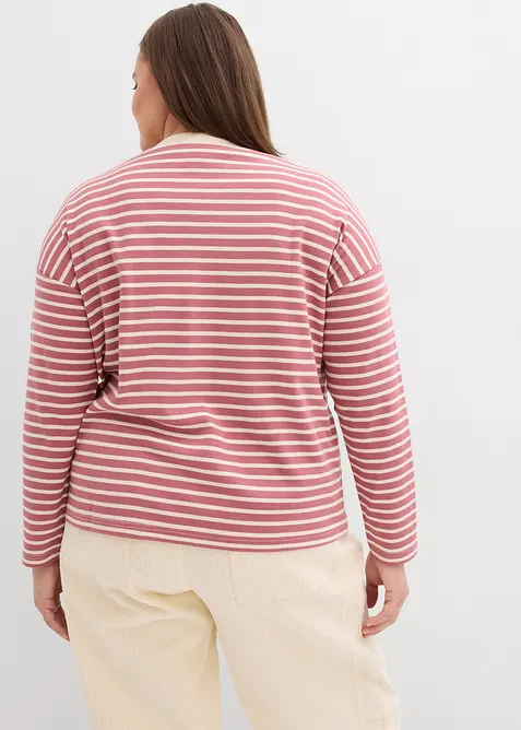 T-shirt manches longues en coton épais, bonprix