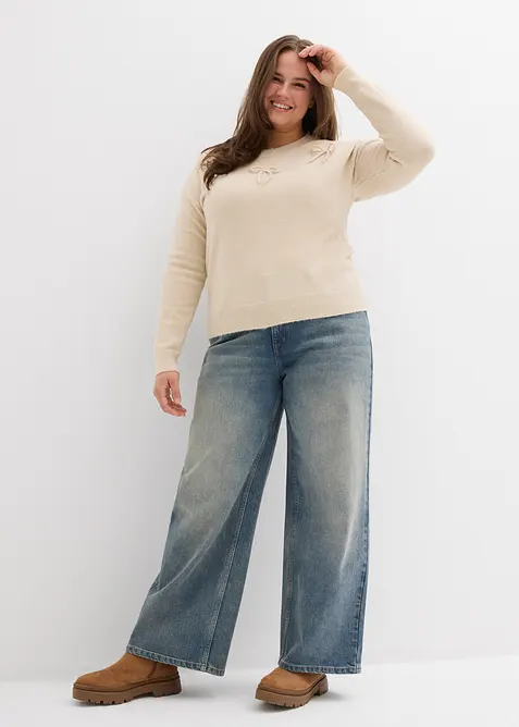 Pull avec nœuds, bonprix