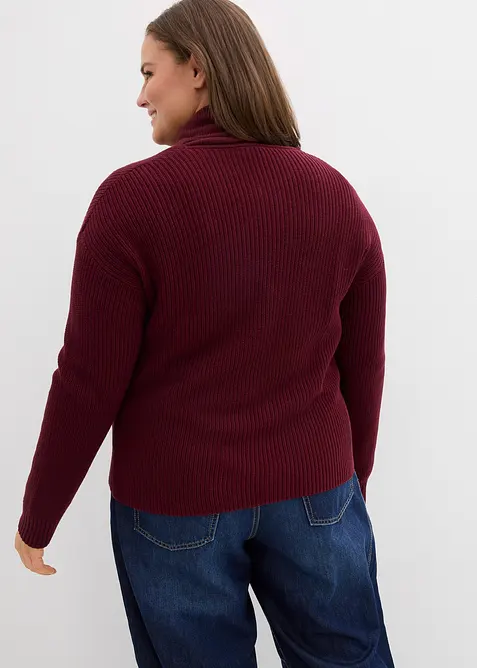 Gilet en maille à nœuds, bonprix