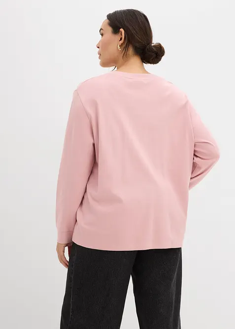 T-shirt manches longues 100% coton, bonprix