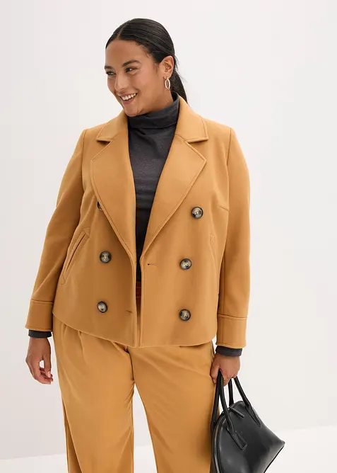 Veste courte aspect laine, bonprix