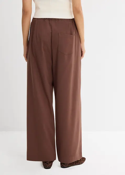 Pantalon en viscose mélangée à détails fonctionnels, bonprix