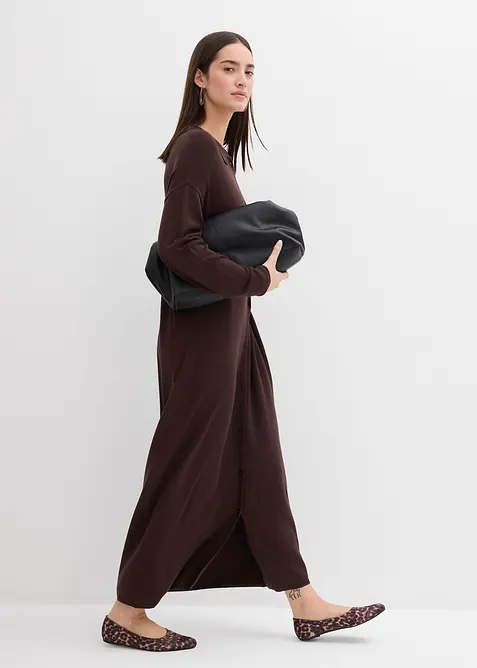 Robe en fine maille de viscose mélangée, bonprix