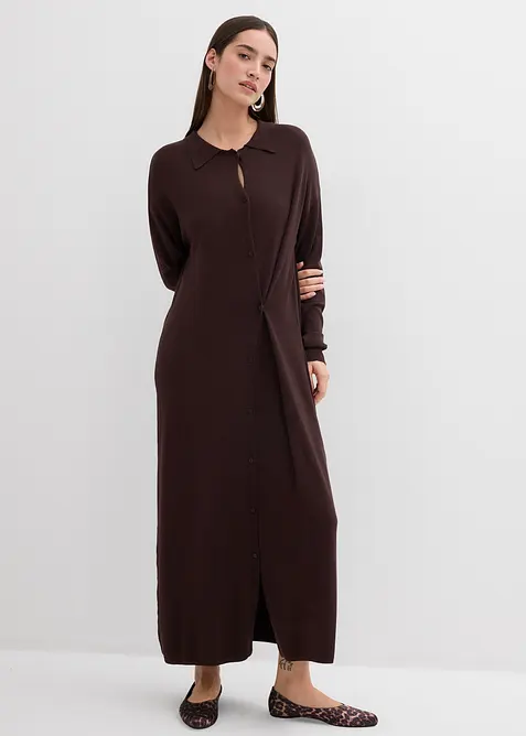 Robe en fine maille de viscose mélangée, bonprix