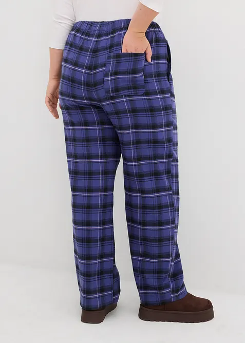 Pantalon en flanelle 100% coton, bonprix