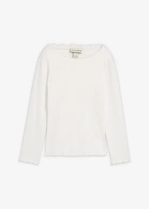 T-shirt manches longues 100% coton, bonprix