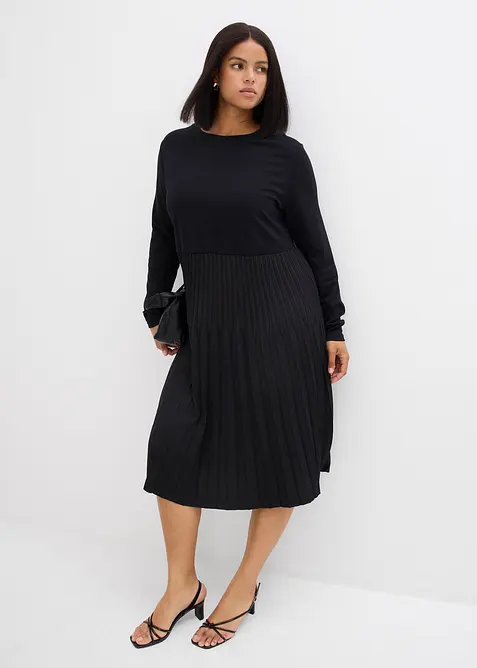Robe midi en viscose fluide, bonprix