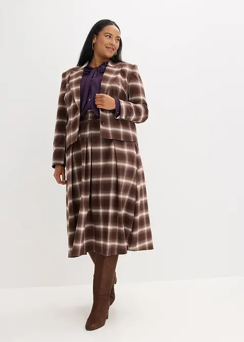 Blazer à carreaux, bonprix