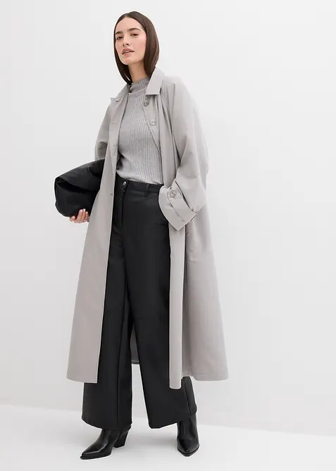 Pantalon enduit, bonprix