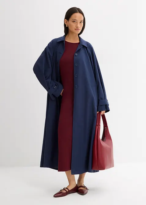 Robe en fine maille de viscose mélangée, bonprix