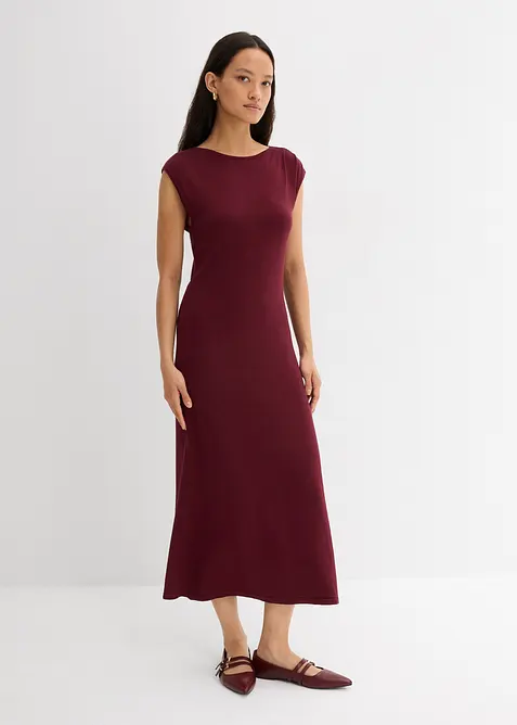 Robe en fine maille de viscose mélangée, bonprix