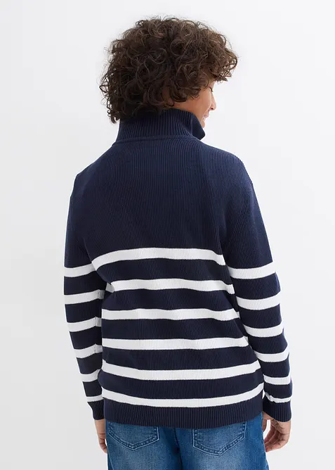 Pull camionneur en fine maille 100% coton, bonprix