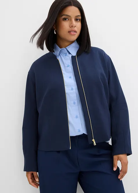 Blouson doux en viscose mélangée, bonprix