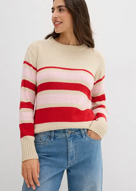 Pull en fine maille, bonprix