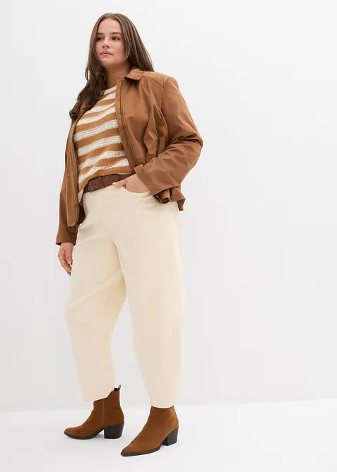 Pull oversize 100% coton, bonprix