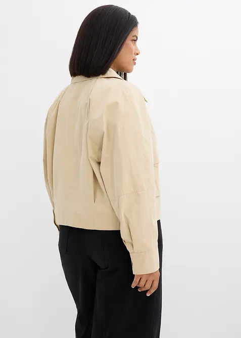 Veste courte esprit trench, bonprix