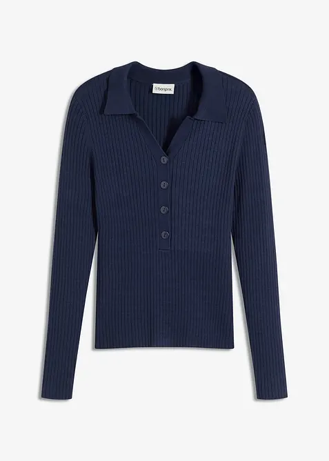 Pull doux en fine maille, viscose majoritaire, bonprix