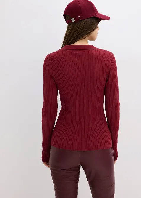 Pull doux en fine maille, viscose majoritaire, bonprix