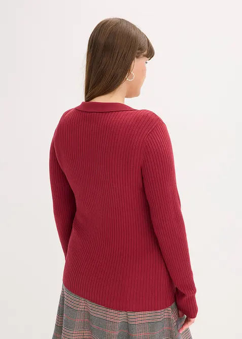 Pull doux en fine maille, viscose majoritaire, bonprix