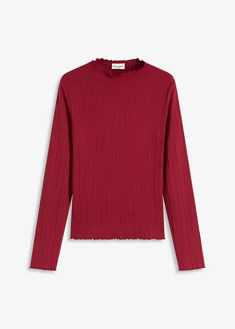 T-shirt côtelé, bonprix