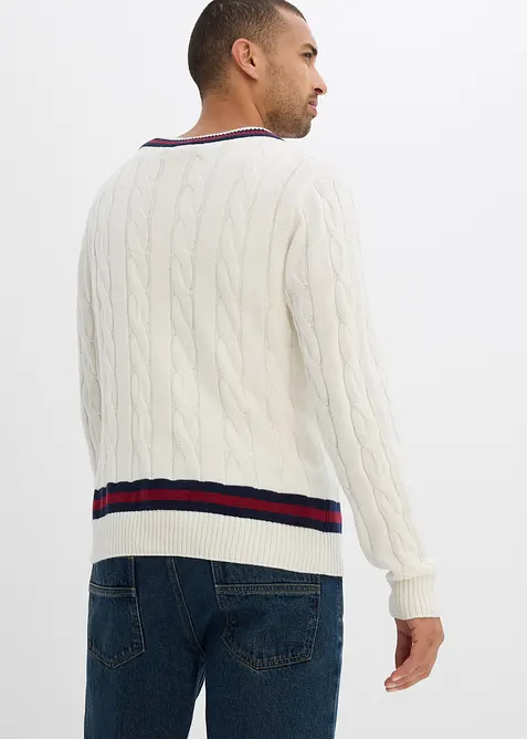 Pull en fine maille contenant du cachemire, bonprix