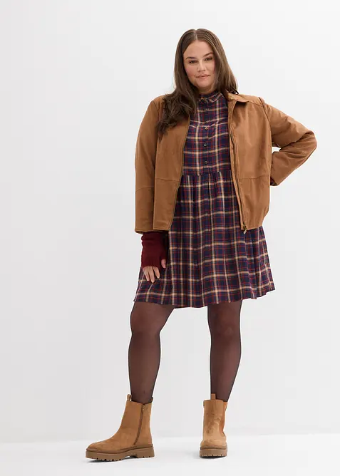 Robe courte en viscose douce, bonprix