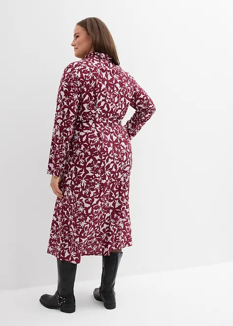 Robe-chemise en viscose fluide, bonprix