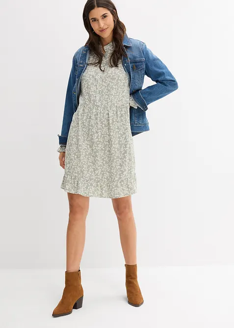 Robe courte en viscose fluide, bonprix