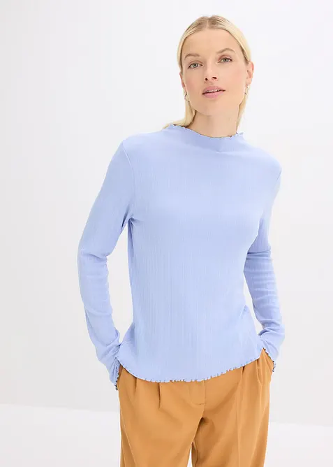 T-shirt côtelé, bonprix