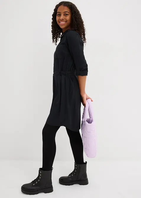 Robe-chemise en viscose fluide, bonprix