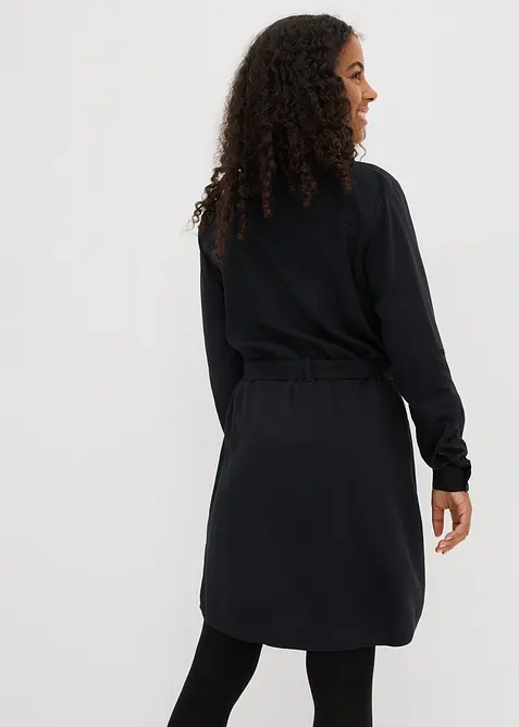 Robe-chemise en viscose fluide, bonprix