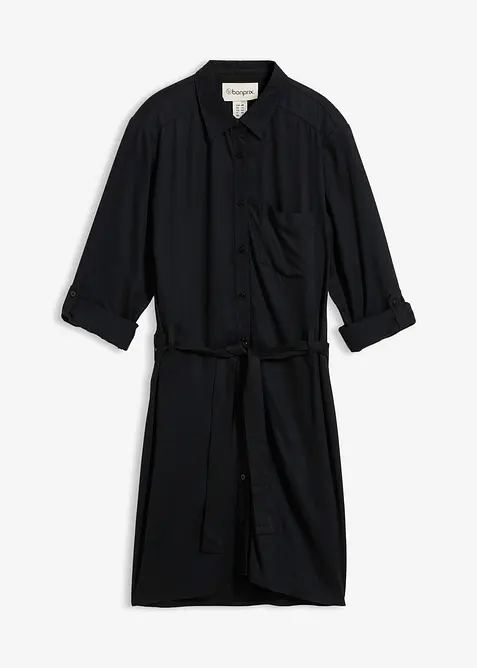 Robe-chemise en viscose fluide, bonprix