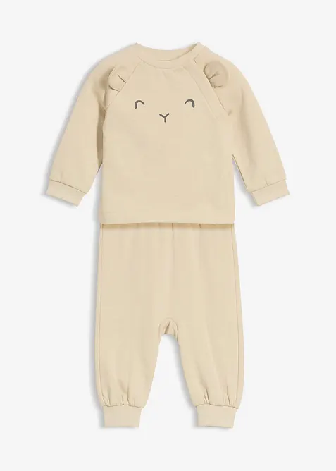 Sweat-shirt et pantalon (ens. 2 pces), bonprix