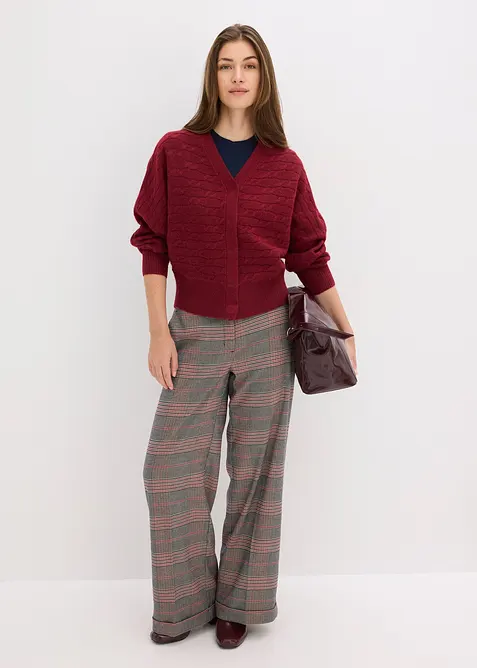 Gilet en maille oversize, bonprix