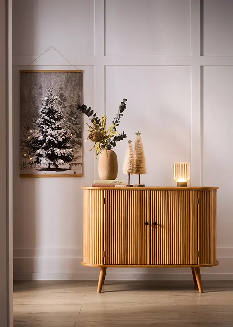 Lot de 2 sapins déco, bonprix