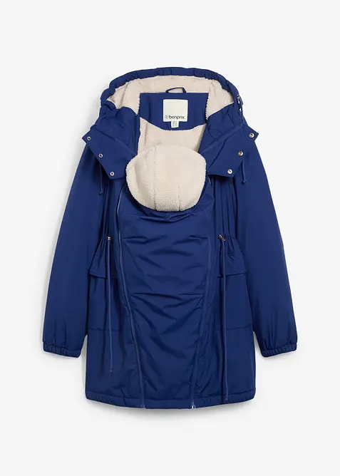 Parka de grossesse et de portage doublée sherpa, bonprix