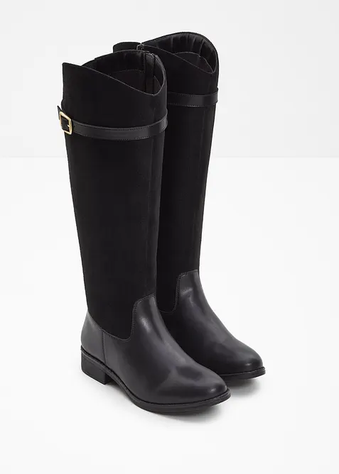 Bottes à tige large, bonprix